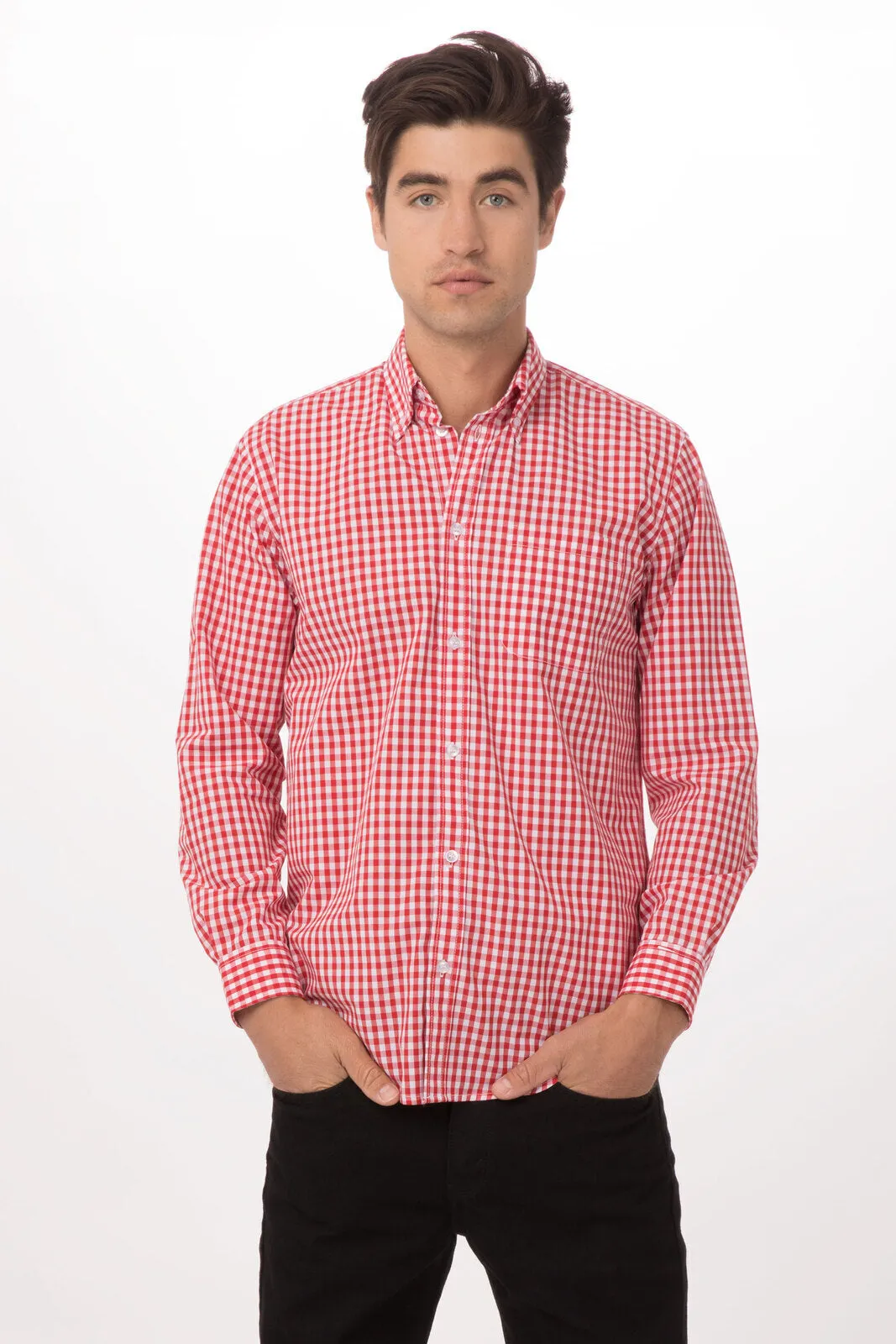 Oxford Men's Dress Shirt- White