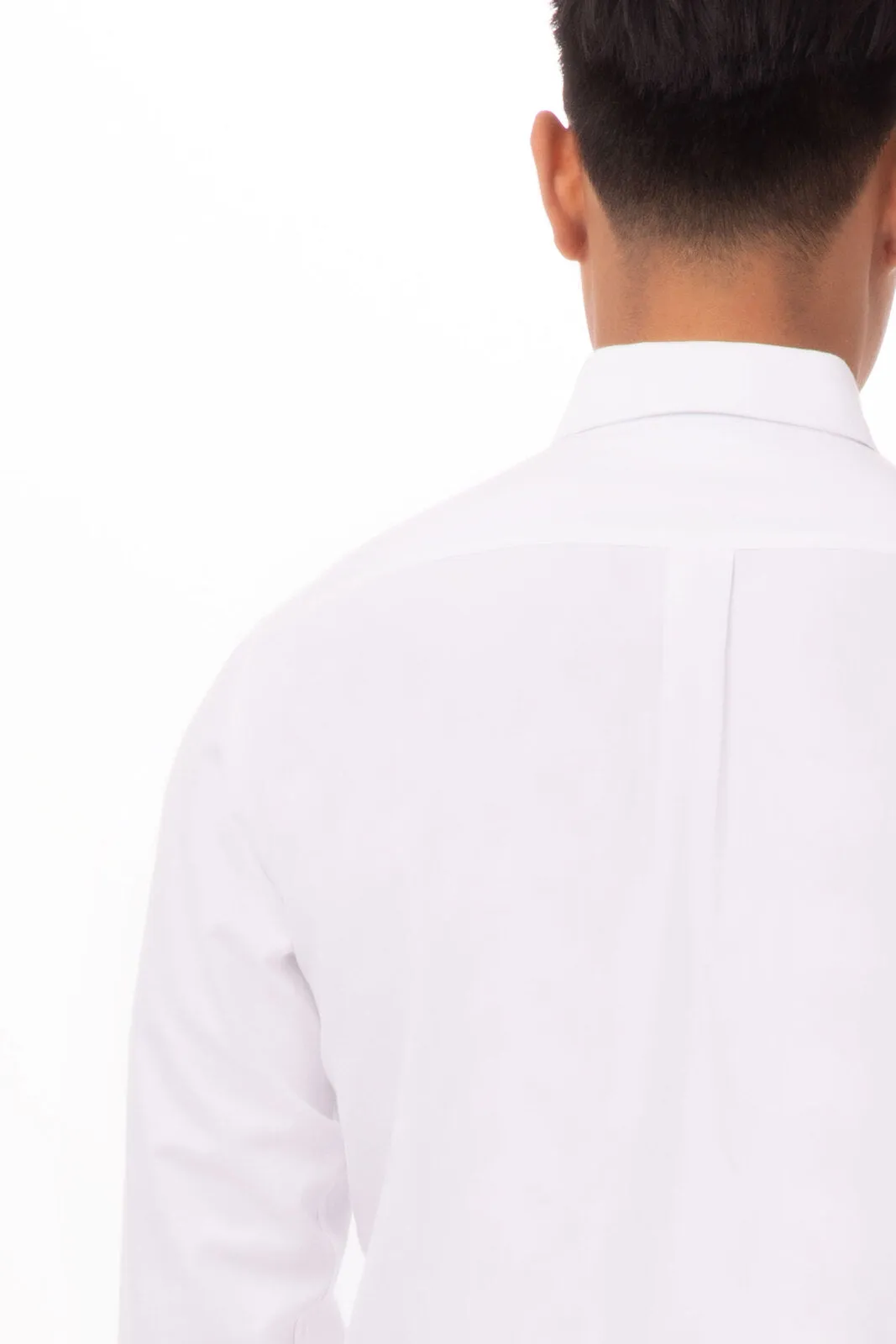 Oxford Men's Dress Shirt- White